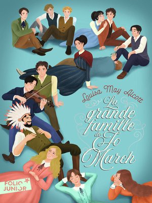 cover image of La grande famille de Jo March